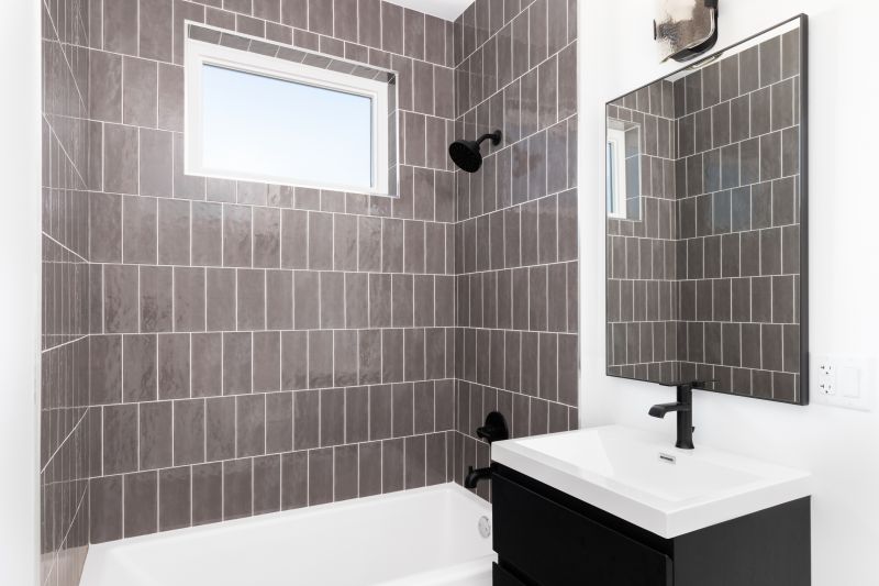 Bathroom with Designer Tiles